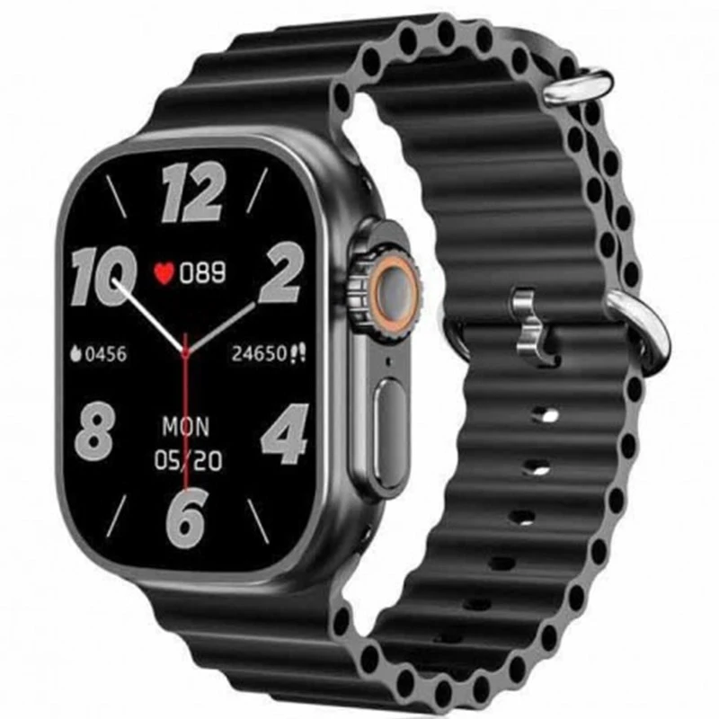 ساعت هوشمند 2.3 اینچی ویسمی مدل ws10-2ultra با بند سیلیکونی