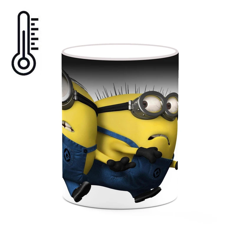 ماگ حرارتی کاکتی طرح minion مینیون مدل mgh42933