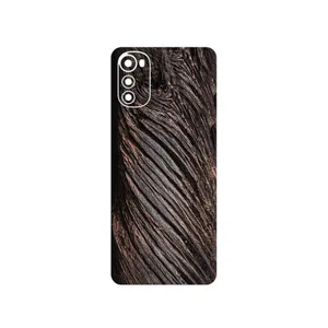 MAHOOT Wood Texture 9 Cover Sticker for Motorola Moto E32s