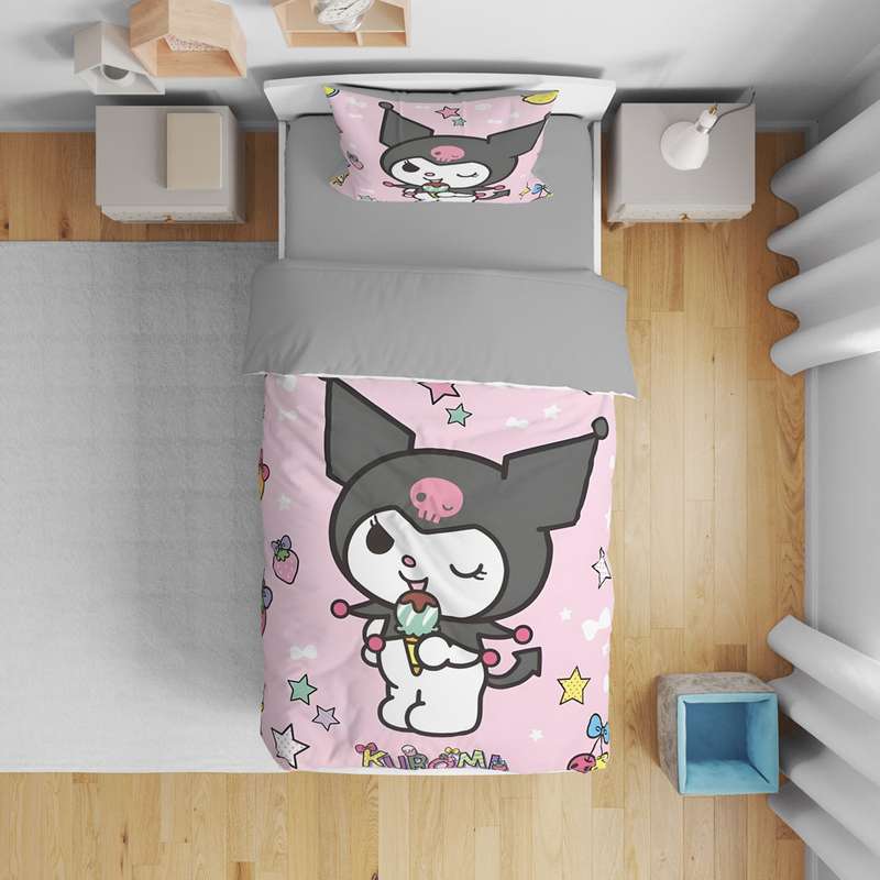 سرویس روتختی تک نفره 5 تکه نوپه هوم مدل T6161 طرح کرومی