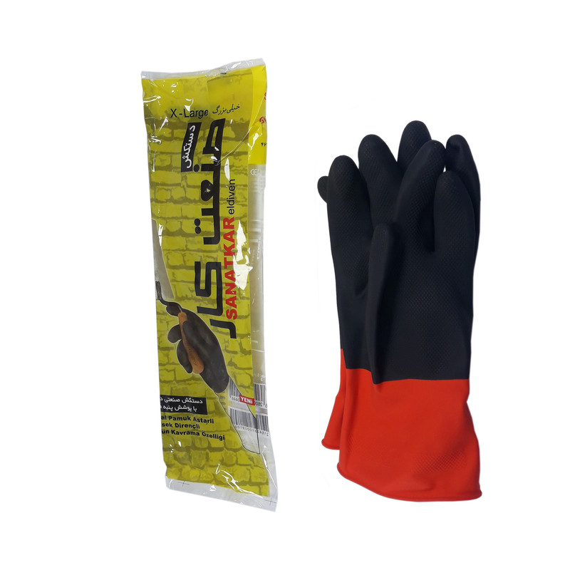 دستکش ایمنی صنعت کار مدل XL 11230
