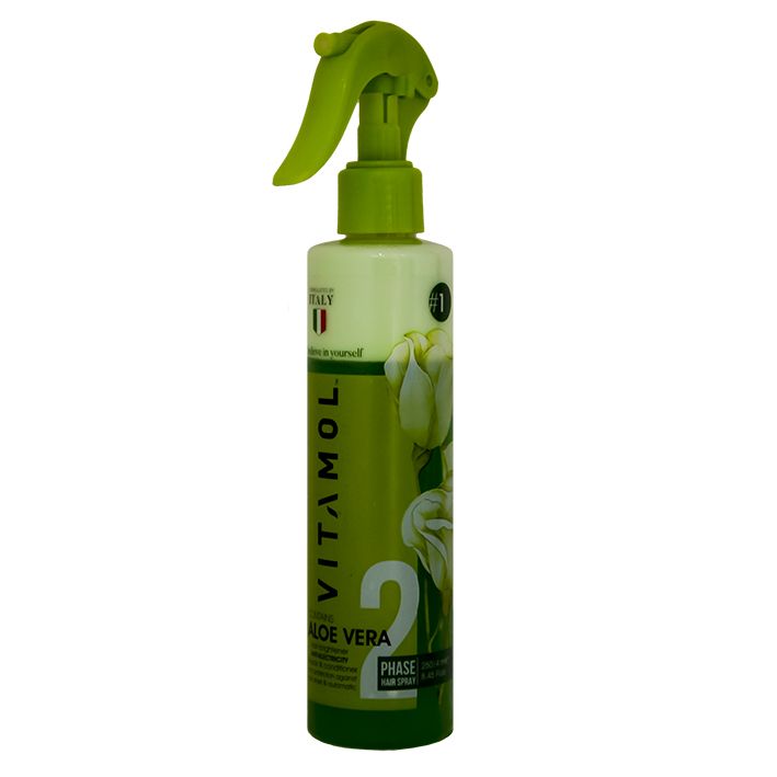 اسپری دو فاز مو ویتامول مدل ALOEVERA حجم 250 میلی لیتر -  - 2