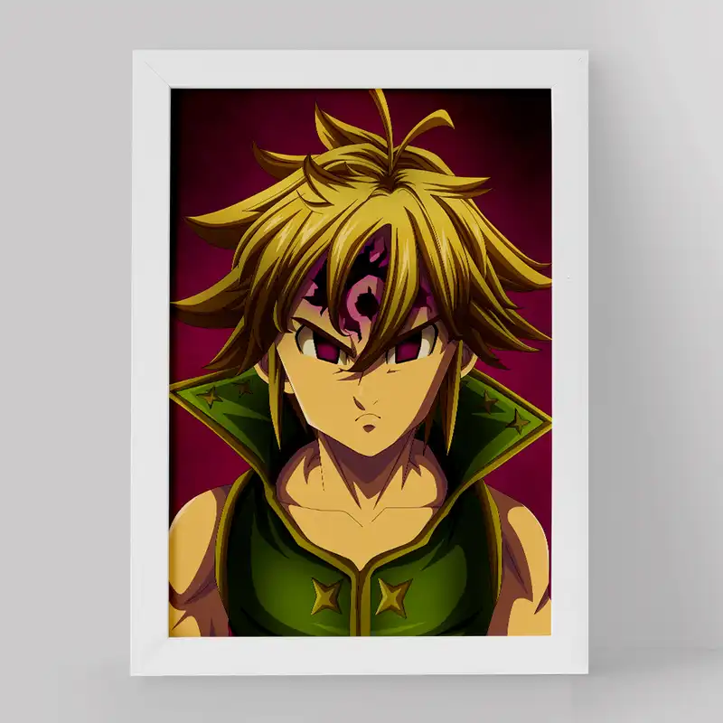 تابلو خندالو مدل ملیوداس انیمه هفت گناه کبیره کد 17532