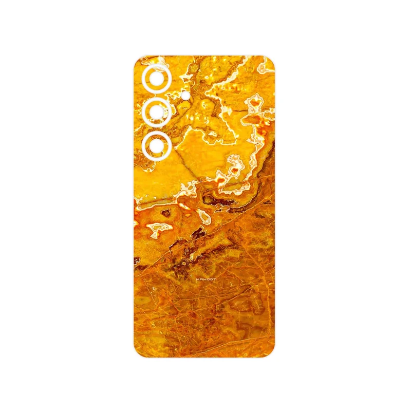 برچسب پوششی ماهوت مدل Gold Marble مناسب برای گوشی موبایل سامسونگ Galaxy S24