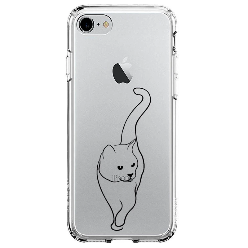 کاور مگافون طرح گربه مدل C60-B مناسب برای گوشی موبایل اپل iPhone SE 2020 / SE 2