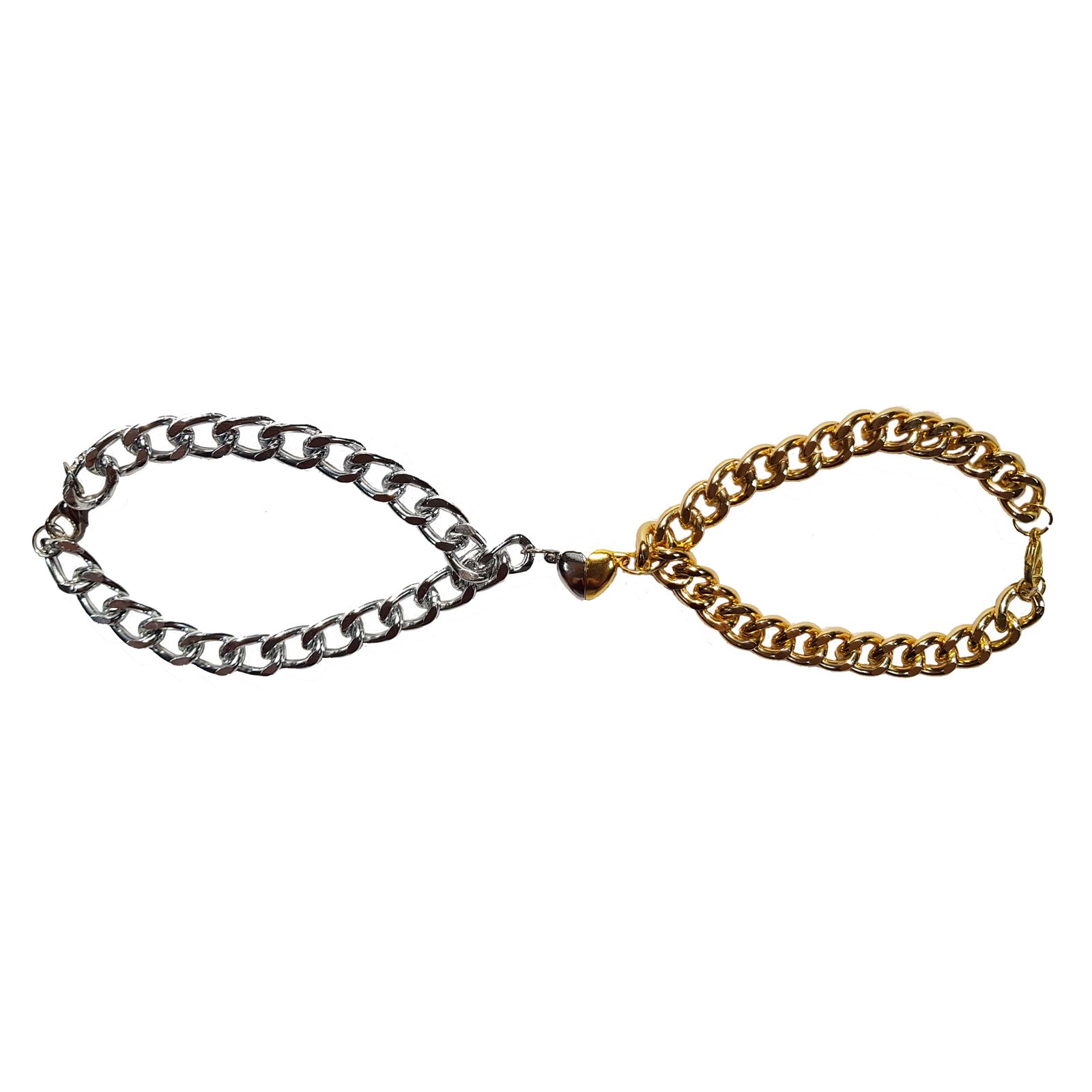 دستبند زنانه و مردانه مدل دوستي كد LV69 مجموعه 2 عددي -  - 1