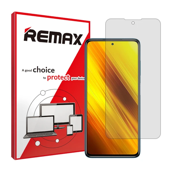 محافظ صفحه نمایش ریمکس مدل Hygel مناسب برای گوشی موبایل شیائومی Poco X3