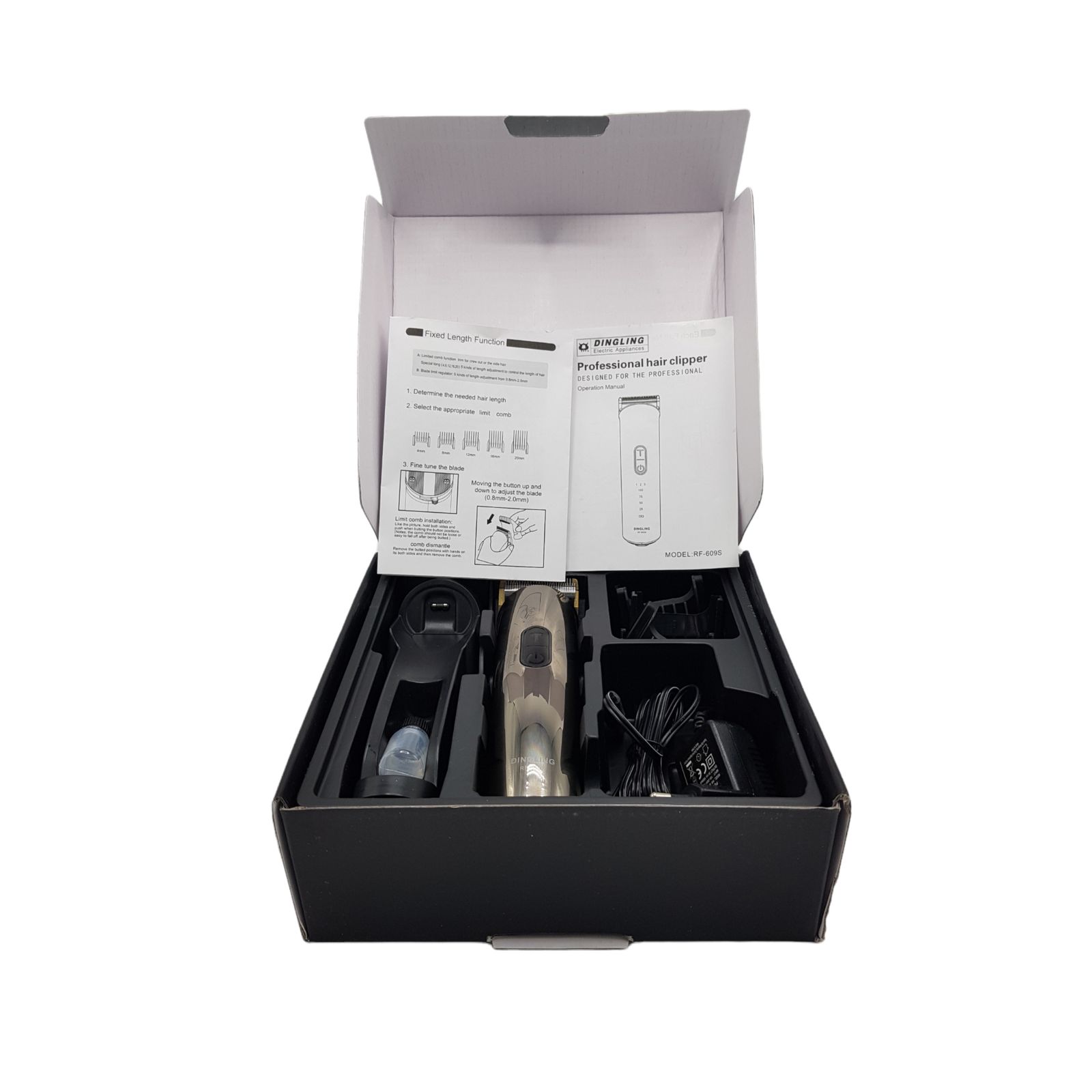 ماشین اصلاح موی سر و صورت دینگ لینگ مدل RF-609S -  - 16