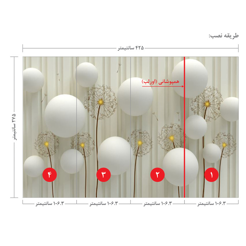 پوستر دیواری کد 21190590