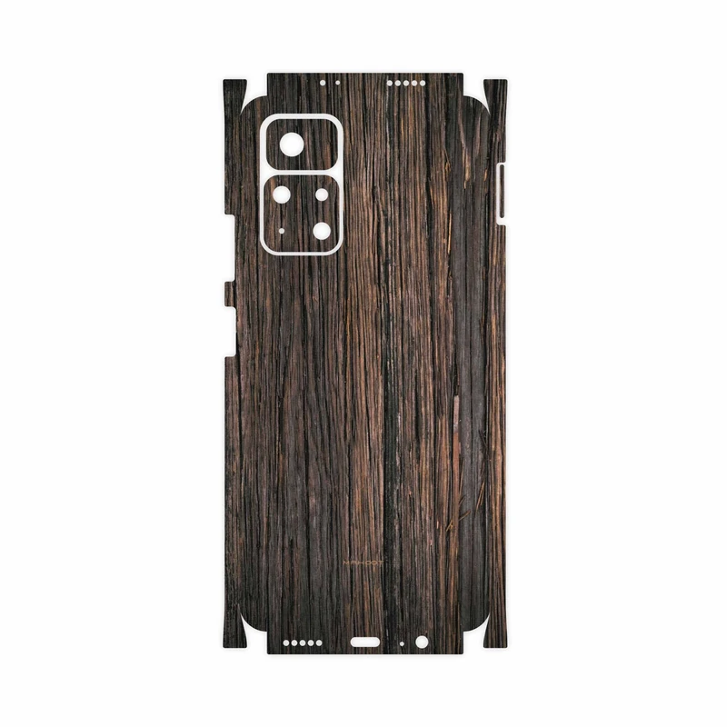 برچسب پوششی ماهوت مدل Burned-Wood-FullSkin مناسب برای گوشی موبایل شیائومی Poco M4 Pro 5G