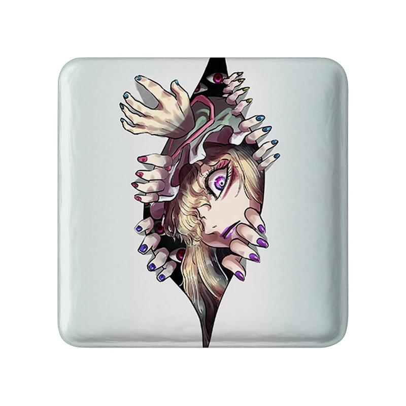 مگنت خندالو طرح بازی توهو (Touhou) مدل مربعی کد 35789