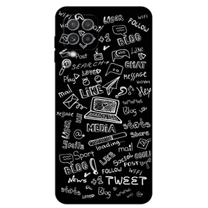 Megafone Social Media 1898 Cover For Samsung Galaxy A22 4G