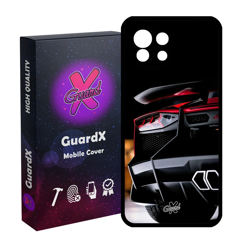 کاور گارد ایکس طرح Lamborghini مدل Glass10336 مناسب برای گوشی موبایل شیائومی Mi 11 Lite