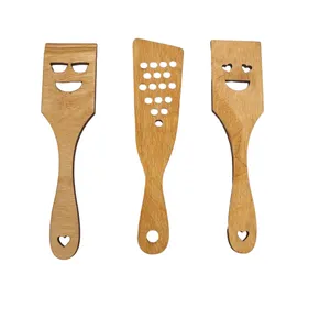 سرویس کفگیر و ملاقه 3 پارچه مدل ایموجی کد 4