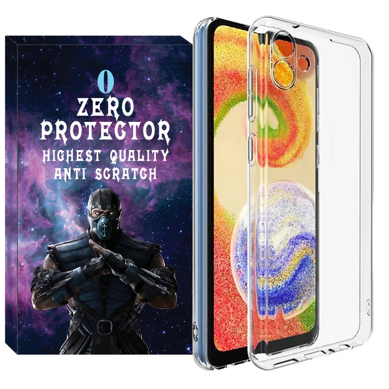 کاور زیرو مدل Clear مناسب برای گوشی موبایل سامسونگ Galaxy A04 4G / M13 5G