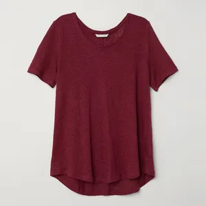 تی شرت  آستین کوتاه زنانه اچ اند ام مدل 0458924006