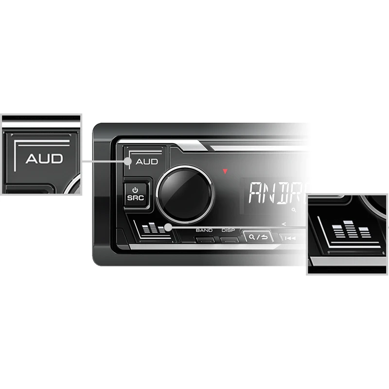 عکس شماره 5 : پخش کننده خودرو کنوود مدل kmm-105m