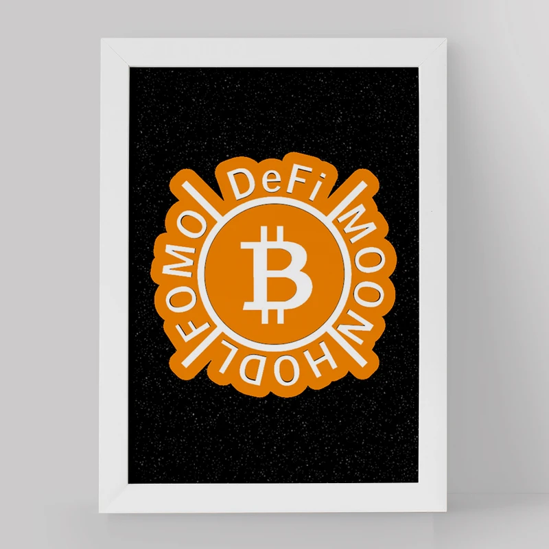 تابلو خندالو مدل ارز دیجیتال بیت کوین کد 10871