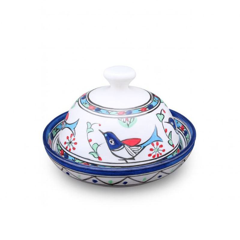 کره خوری چینی طرح مرغ رنگی