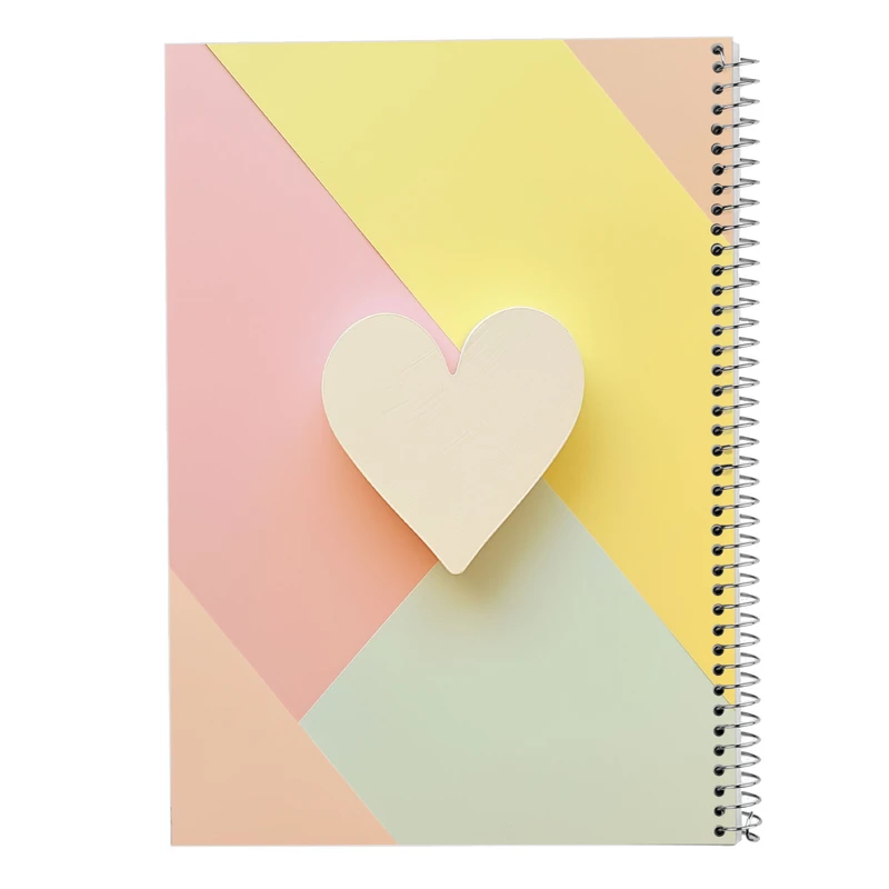 دفتر مشق 100 برگ مدوپد مدل عاشقانه love کد DF14289