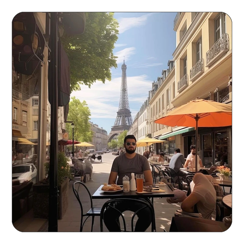 مگنت کاکتی طرح پاریس Paris مدل mp57966