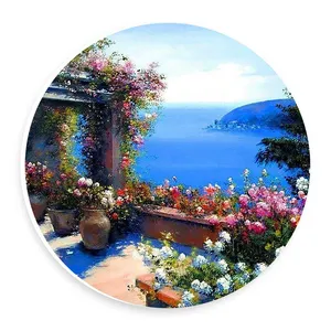 دیوارکوب طرح امارت مدیترانه ای و دریا مدل wtb876