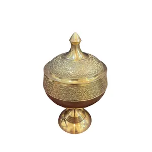 قندان برنزی مدل پایه بلند کد G102