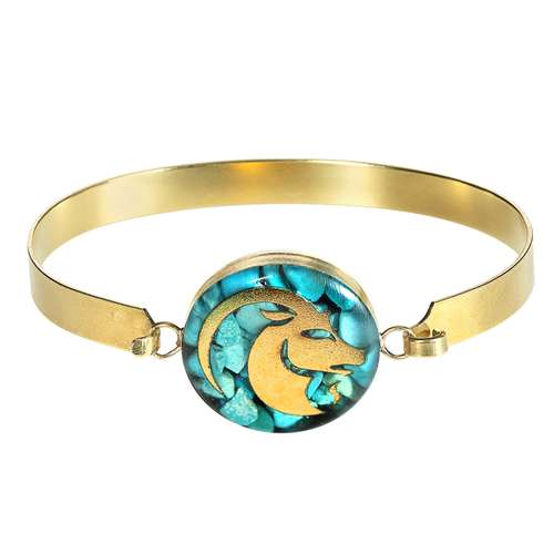 النگو طلا 24 عیار زنانه آلتین هنر طرح دی کد 1001052