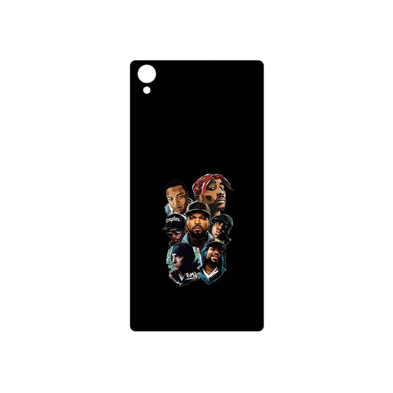 برچسب پوششی ماهوت مدل Great Rappers Digital Art مناسب برای گوشی موبایل سونی Xperia Z1