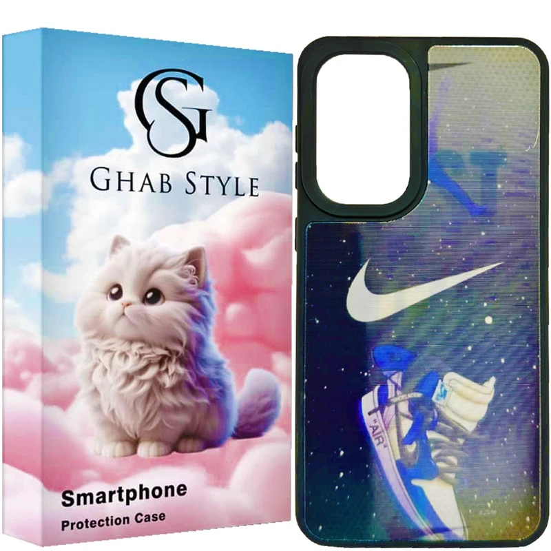 کاور قاب استایل مدل 3D مناسب برای گوشی موبایل سامسونگ Galaxy A12 / M12 / F12 
