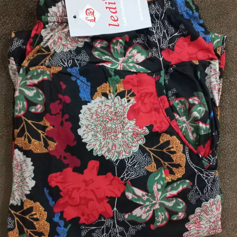 شلوار زنانه لیدی مدل SHAGHAYEGH FLO رنگ مشکی