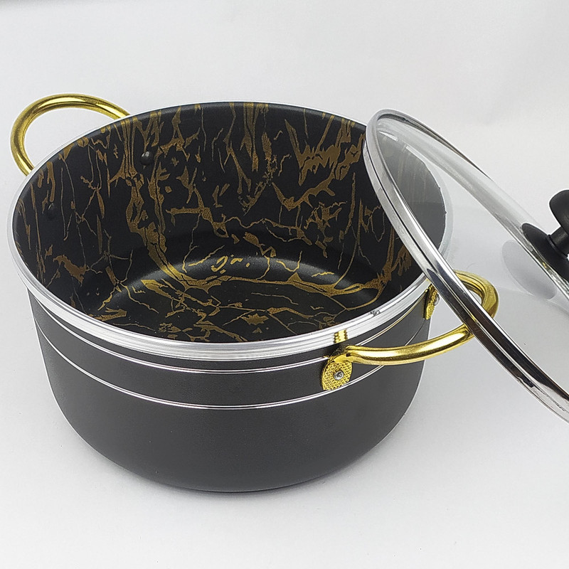 قابلمه ظرف سازان اسدیان مدل ماربل سایز ۱۸