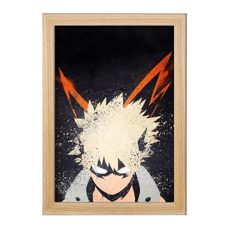 تابلو خندالو مدل باکوگو انیمه آکادمی قهرمان من  کد 16123