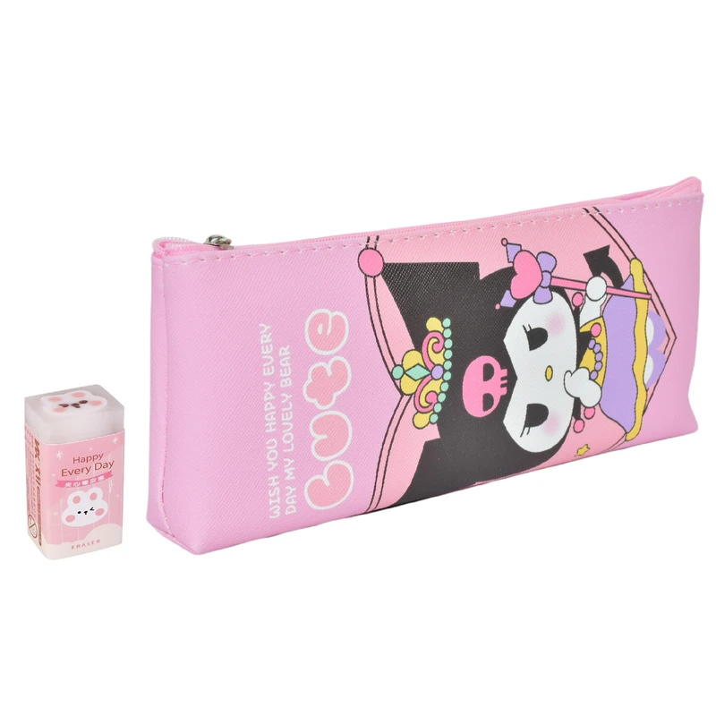 جامدادی مدل NT طرح کرومی کد 3096 به همراه پاک کن