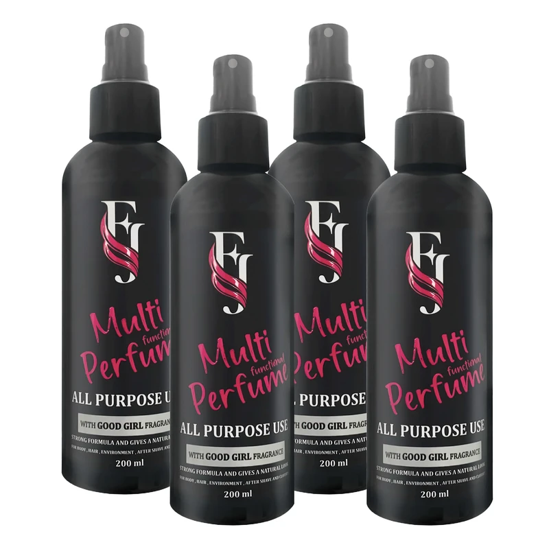 بادی اسپلش زنانه افجه مدل گودگرل حجم 200 میلی‌لیتر مجموعه 4 عددی