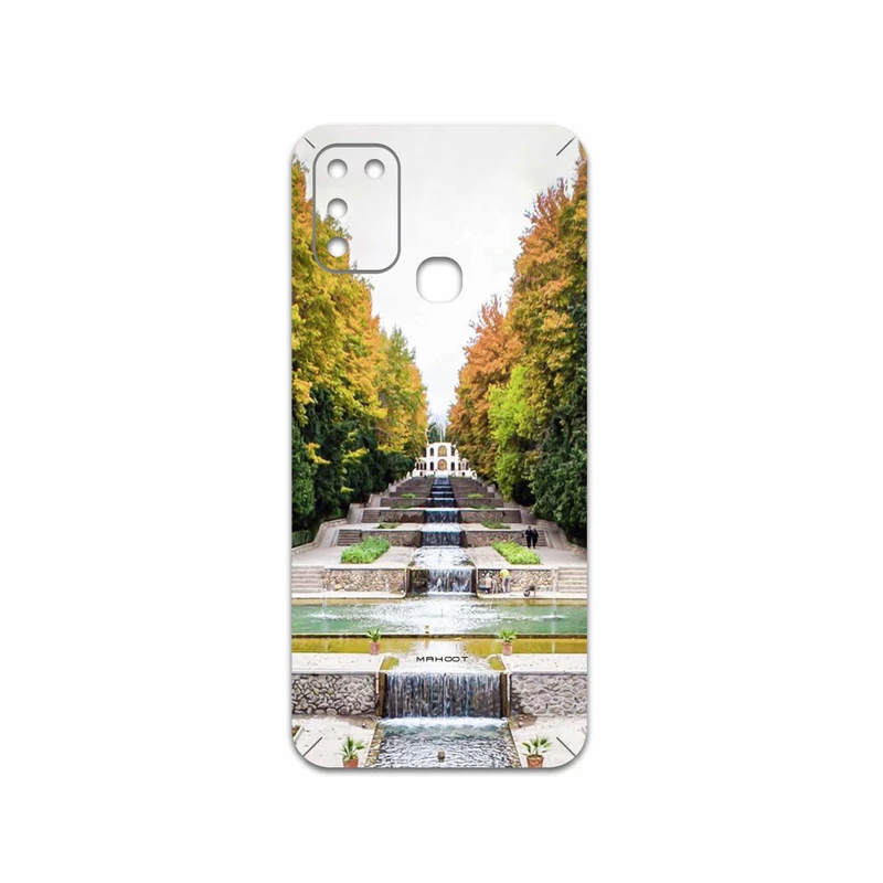 برچسب پوششی ماهوت مدل SHAHZADEH-Garden مناسب برای گوشی موبایل اینفینیکس Hot 10 Play