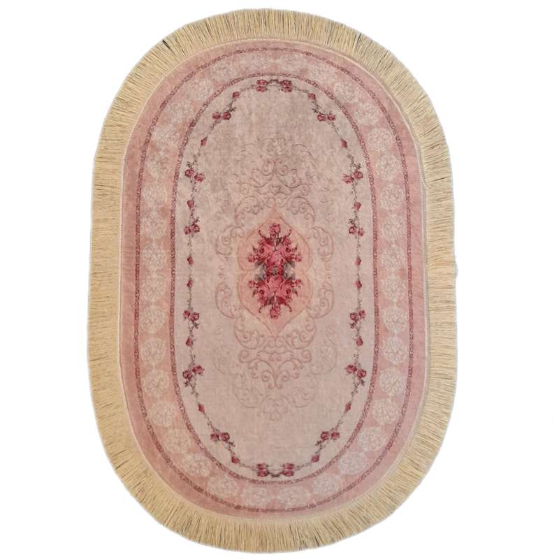 پادری مدل بیضی  کد 222 سایز 50 × 80 سانتی متر