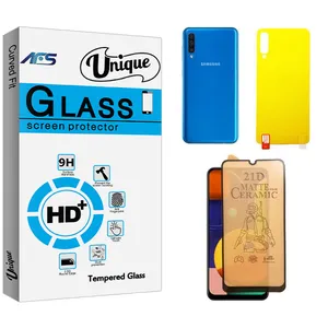 AFS Unique Matt Ceramics Screen Protector For samsung a50 With Back Protector