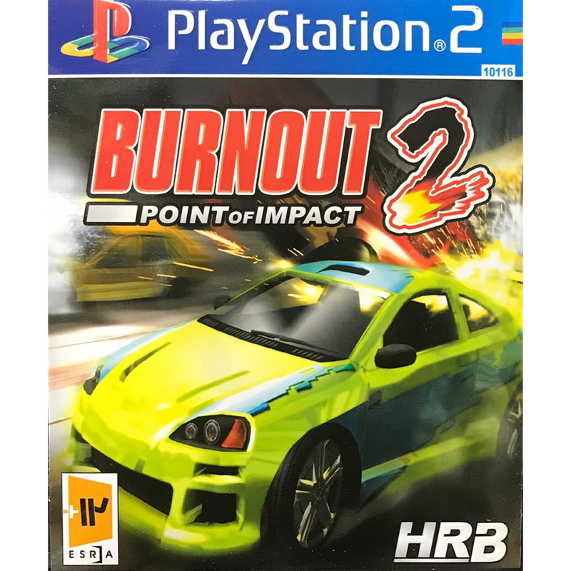بازی Burnout مخصوص پلی استیشن 2 بازی Burnout مخصوص پلی استیشن 2