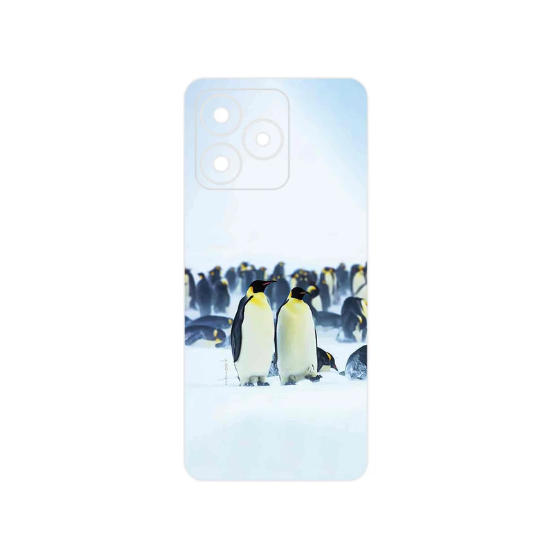 برچسب پوششی ماهوت مدل Penguin مناسب برای گوشی موبایل ریلمی C53