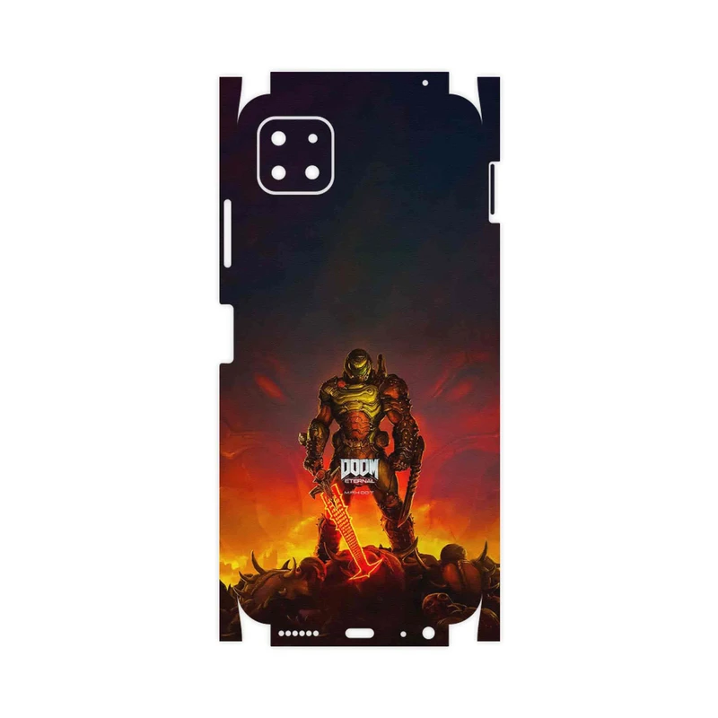 برچسب پوششی ماهوت مدل DOOM Game Series-FullSkin مناسب برای گوشی موبایل سامسونگ Galaxy A22 5G