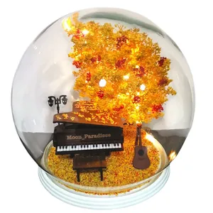 چراغ خواب مدل گل طبیعی طرح پیانو