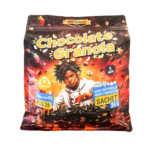 گرانولا ساشه شکلات فندقی مهدیافت بسته 28 عددی