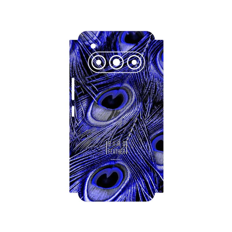 برچسب پوششی ماهوت مدل Purple Feather مناسب برای گوشی موبایل داریا Bond II Lite 5G