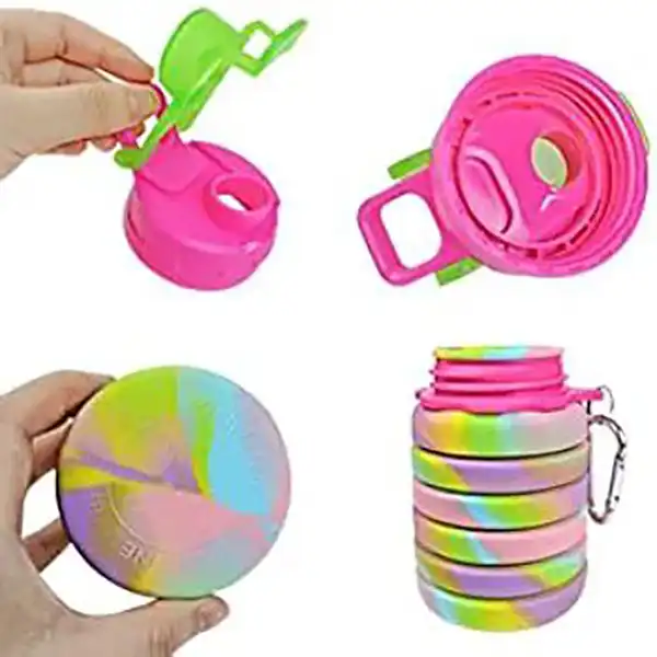 قمقمه مدل تاشو گنجایش 0.5 لیتر