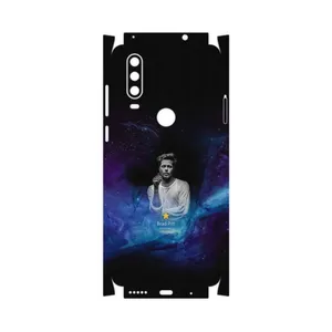 MAHOOT Brad Pitt-FullSkin Cover Sticker for Motorola One Action