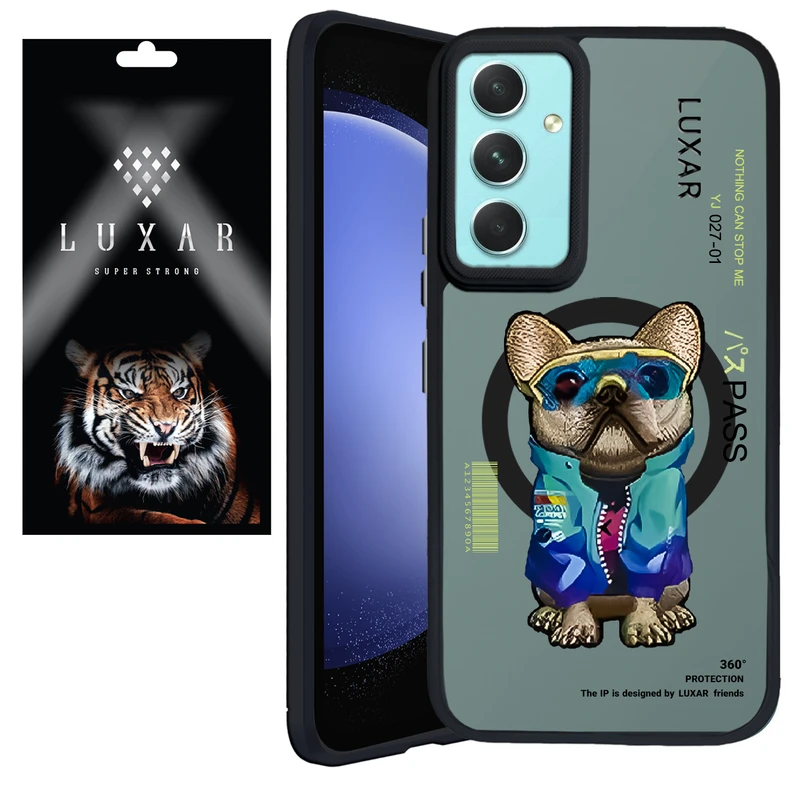 کاور لوکسار مدل Bulldog مناسب برای گوشی موبایل سامسونگ Galaxy S23 FE