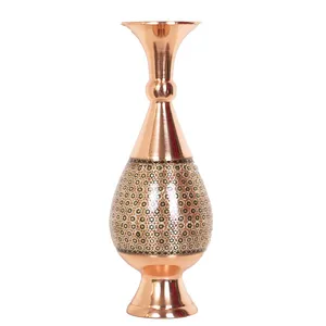 گلدان مس و خاتم مدل 0810