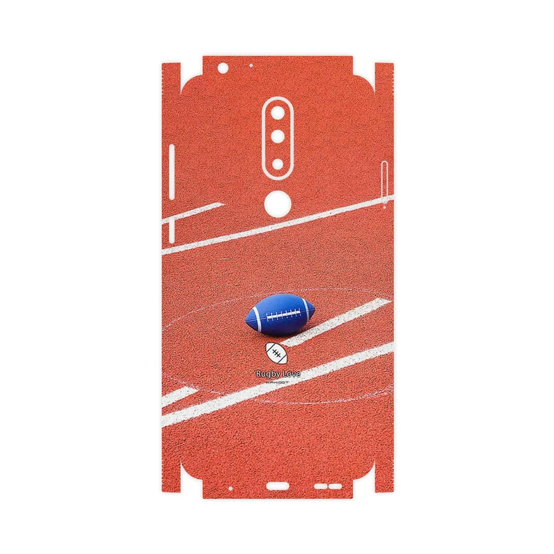 برچسب پوششی ماهوت مدل Rugby football-FullSkin مناسب برای گوشی موبایل نوکیا 5.1 Plus