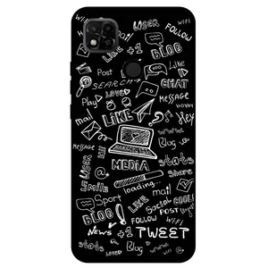 Megafone Social Media 1898 Cover For Xiaomi Redmi 10A / 10A Sport